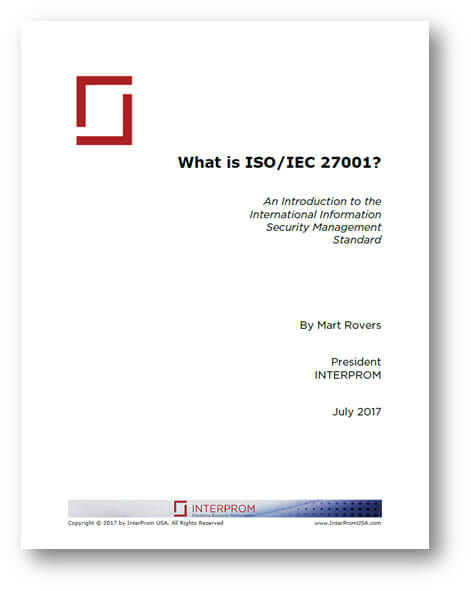 What is ISO-IEC 27001 - White Paper